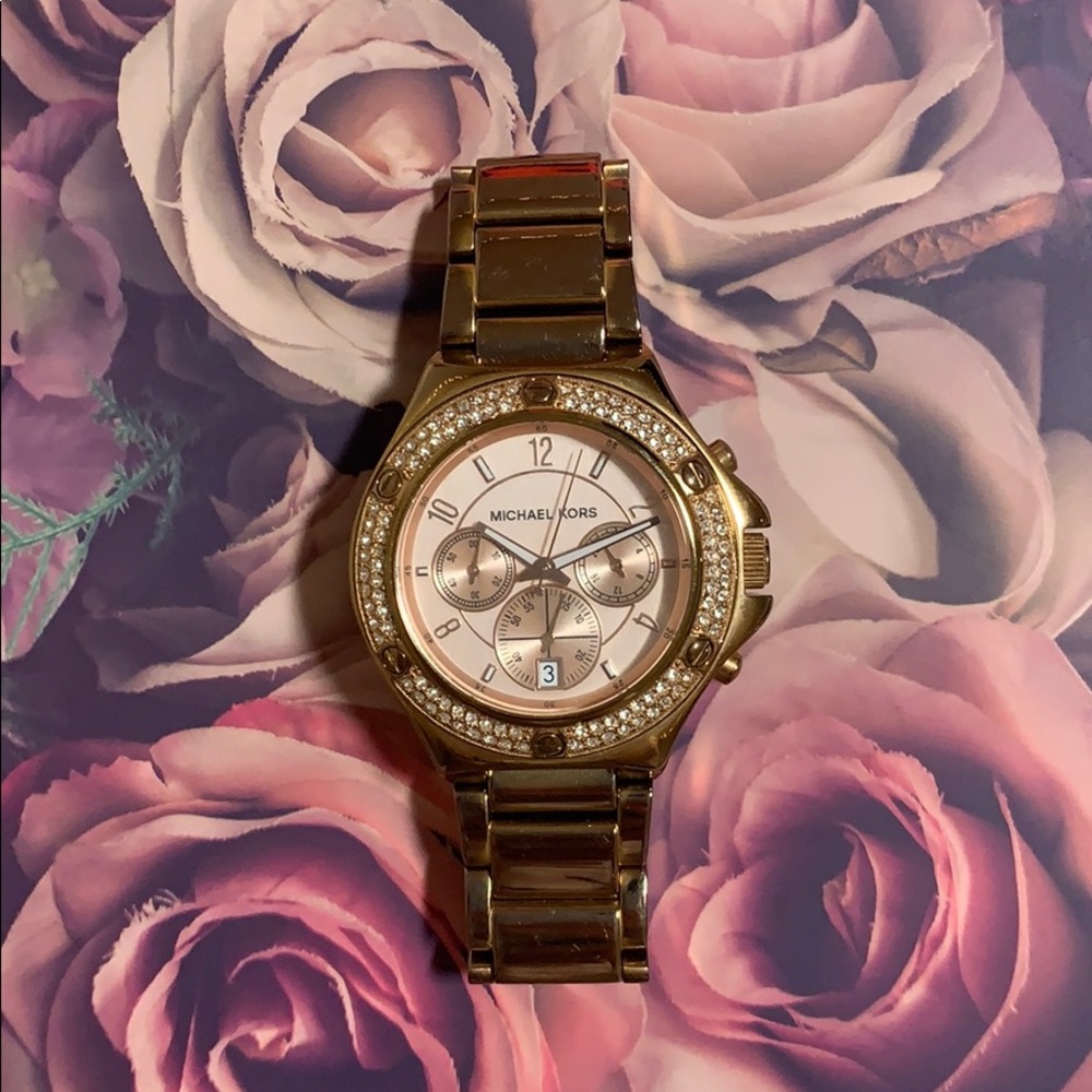 Rose Gold Michael Kors watch